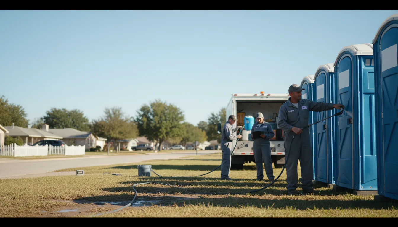 Long-Term Portable Toilet Rental in Westwego, LA near me